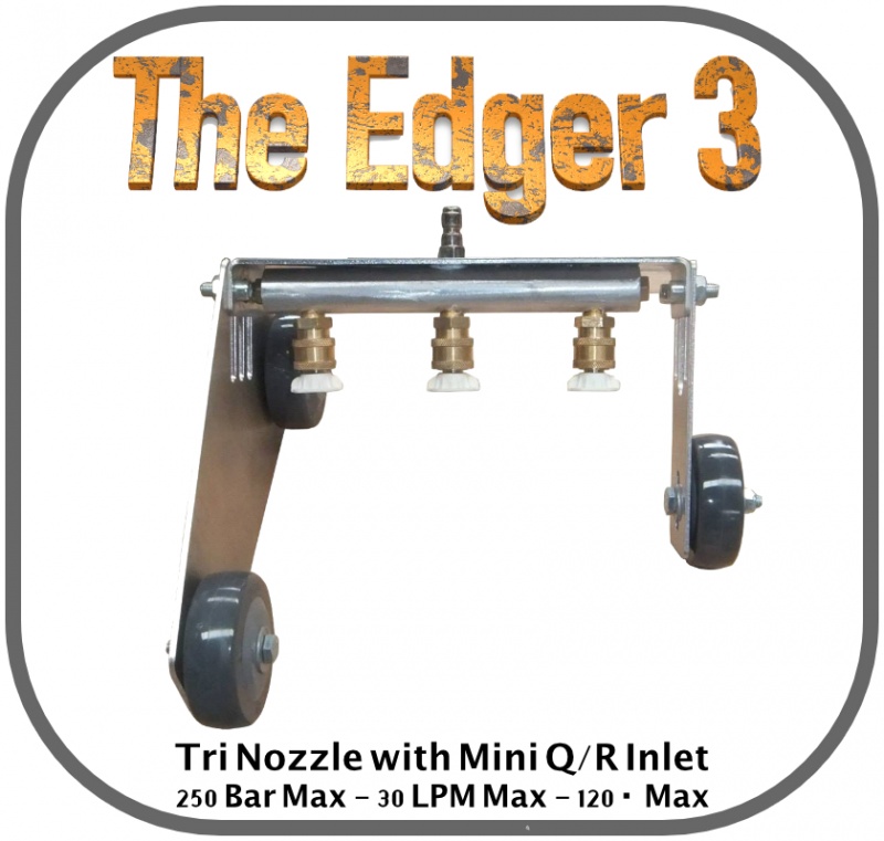 Triple Jet Edger Stainless Steel